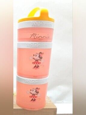 Whiskware Disney Mickey/Minnie Stackable Snack Containers BPA